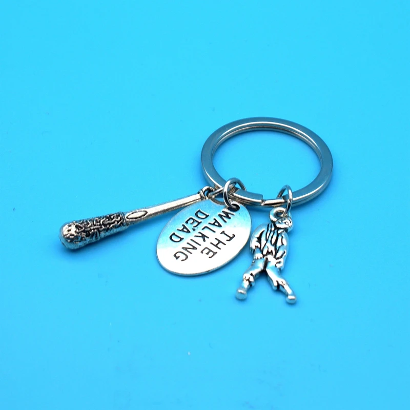 Новые модные подвески для ключей Ходячие мертвецы мужские ювелирные изделия