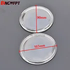 Противотуманные фары овальные, 103x90 мм, 2 шт., закаленное стекло, противотуманное стекло для Nissan Almera Versa Qashqai Urvan Rogue Sentra 2001-2015