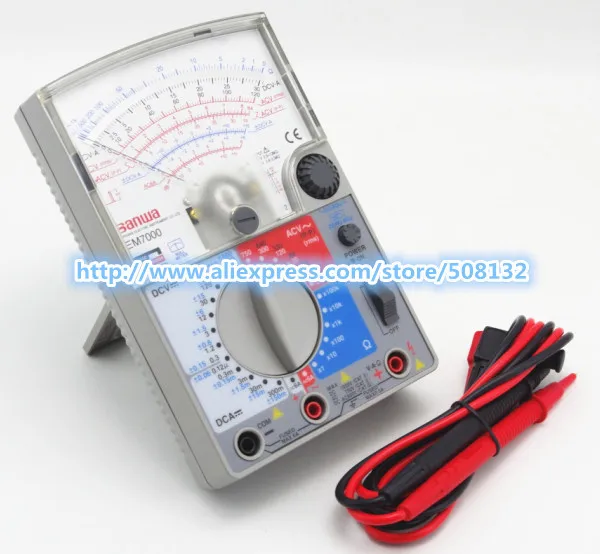 SANWA EM7000 аналоговый мультиметр Аналоговый мультитестеры FET тестер! Новинка