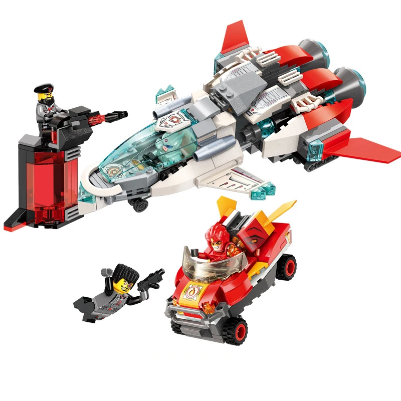 356 шт детские строительные блоки игрушки Совместимые с LEGO city Blast jet fighter фигурки
