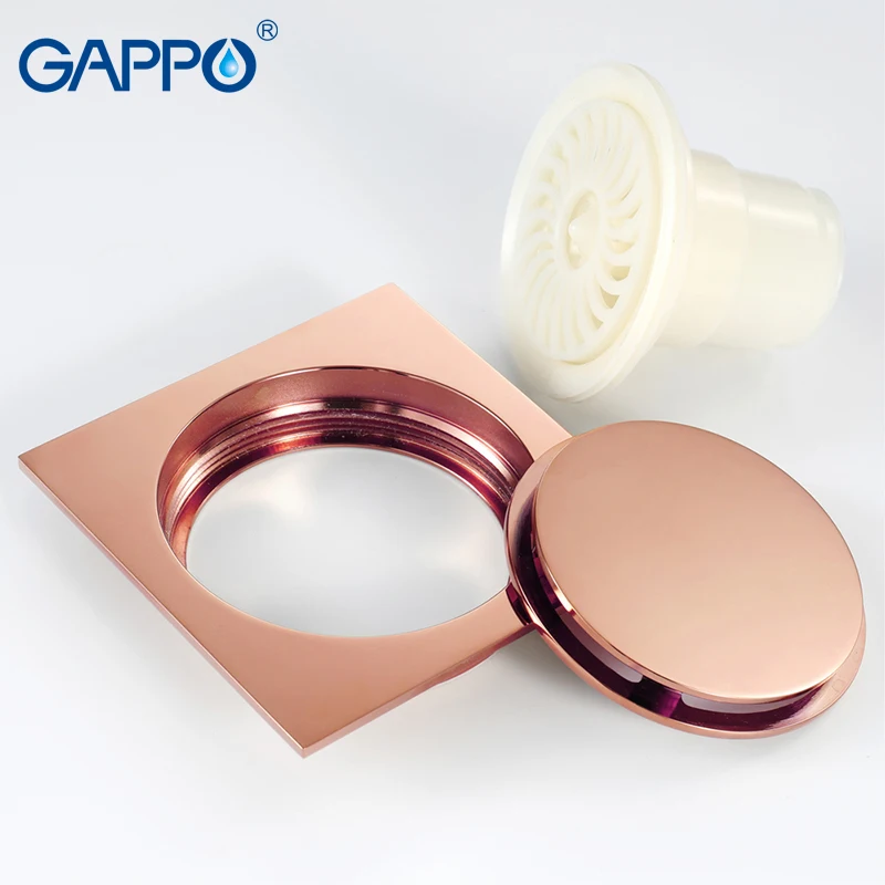 GAPPO дренаж душевой сток в полу квадратный пол крышка невидимые латунные