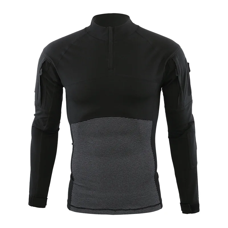 2019 камуфляжная тактическая футболка для улицы страйкбол Пейнтбол мужские боевые