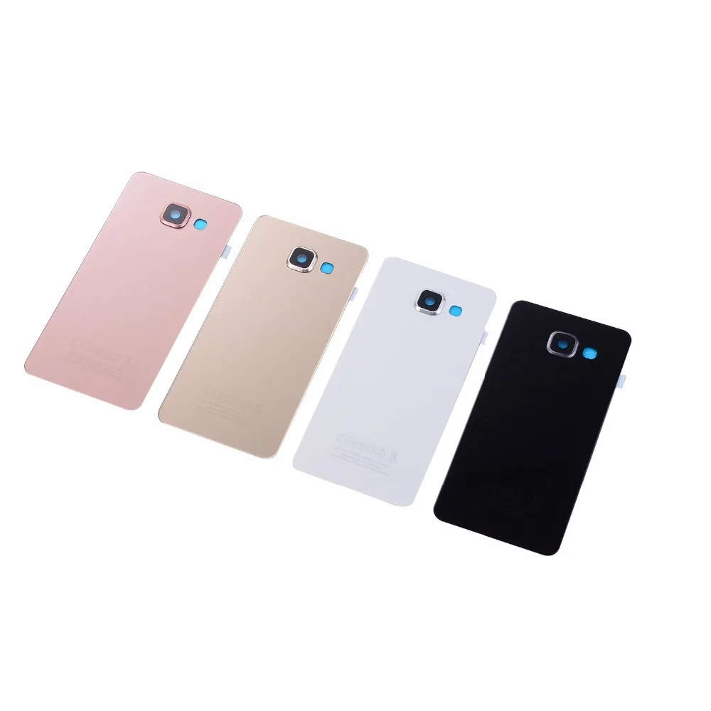 Стеклянная крышка аккумулятора для Samsung Galaxy A3 A5 A7 2016 A310F A510F A710F задняя + объектива