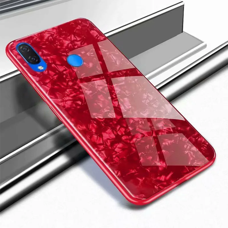 Чехол SemgCeKen из твердого мраморного закаленного стекла для huawei honor 8x max 8c 9 view note 10 v10 роскошный защитный жесткий чехол для телефона