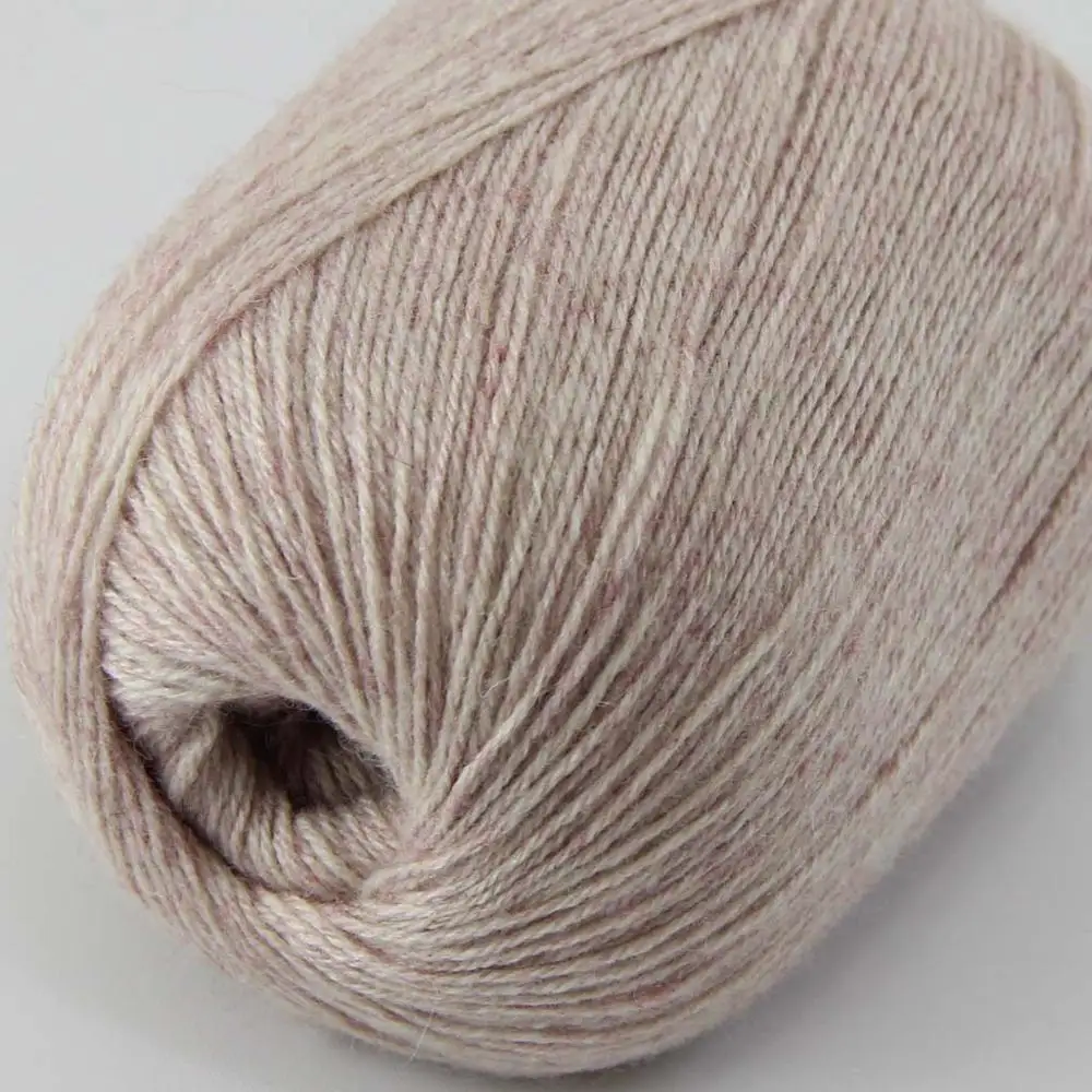 Beige Pink 604 Высокое качество чистый кашемир Роскошная теплая мягкая пряжа ручной вязки 233601-233620 - Цвет: Beige Pink 604