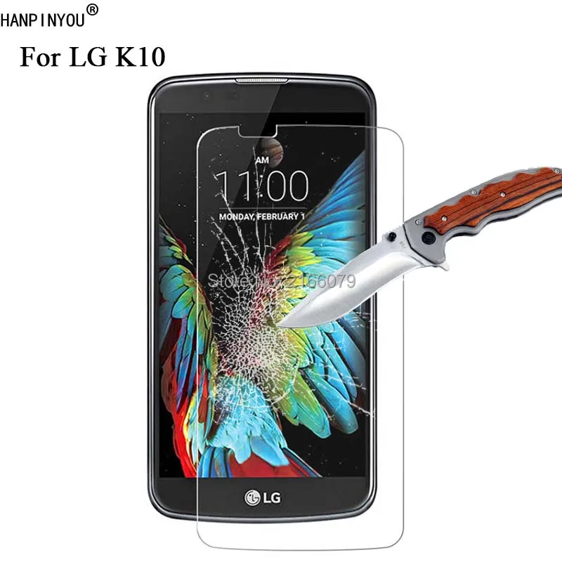Новая защитная пленка для экрана из закаленного стекла 9H 2.5D LG K10 (2016) K410 K420N K430DS K430DSF