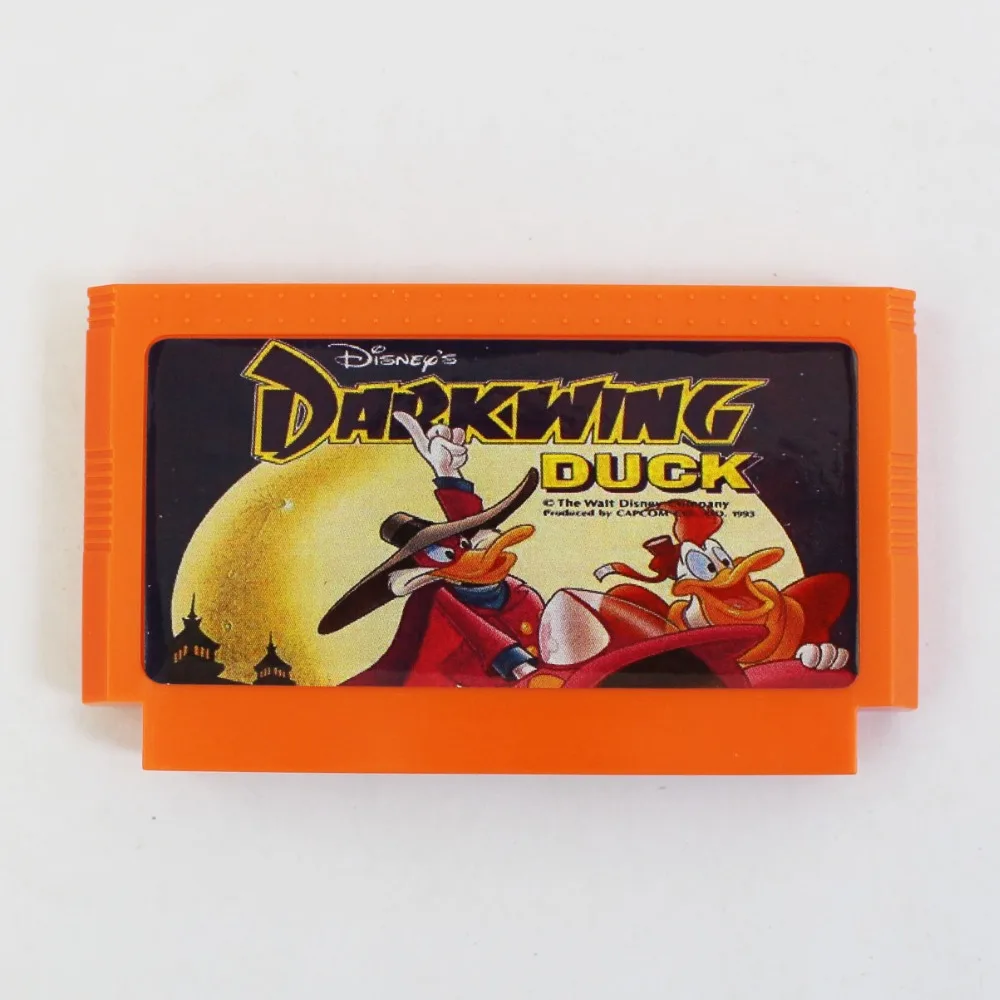 Darkwing Duck 60 контактная игровая карта для 8 битного игрока Subor|60 pin game card|darkwing duckbit card |
