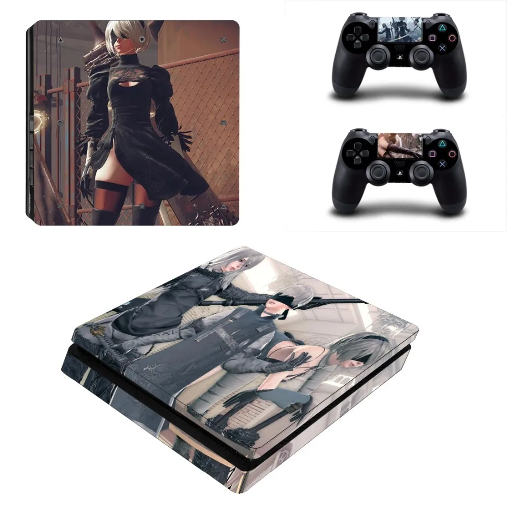 Игры НИР автоматов PS4 тонкая кожа Стикеры для Sony Игровые приставки 4 консоли и