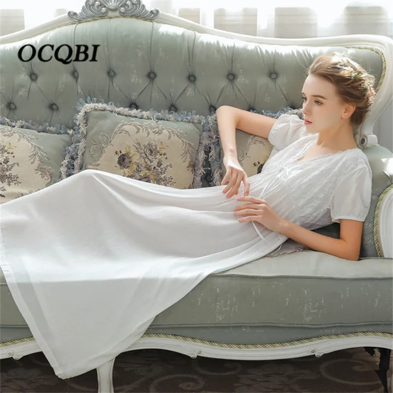 Летняя женская кружевная Пижама большого размера 2018 сексуальная шелковая ночная