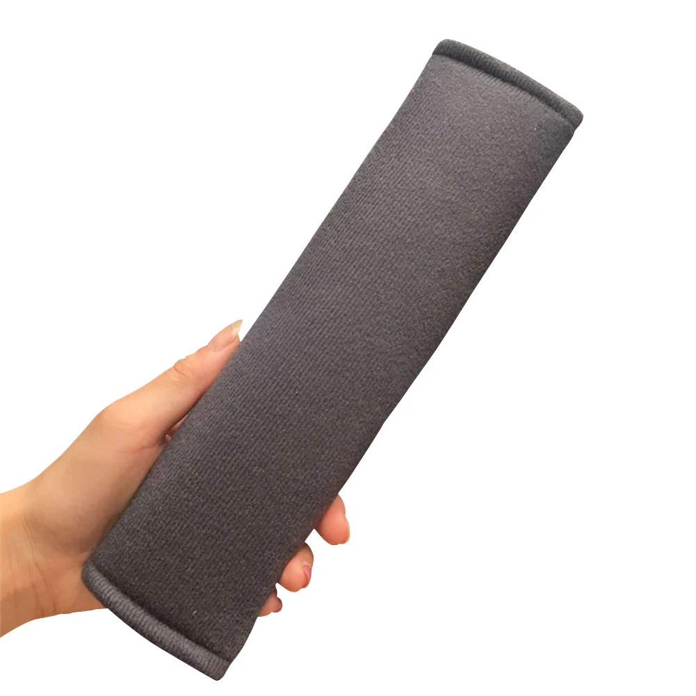 1 пара мягкие плюшевые детская безопасность плечевой ремень колодки удобные