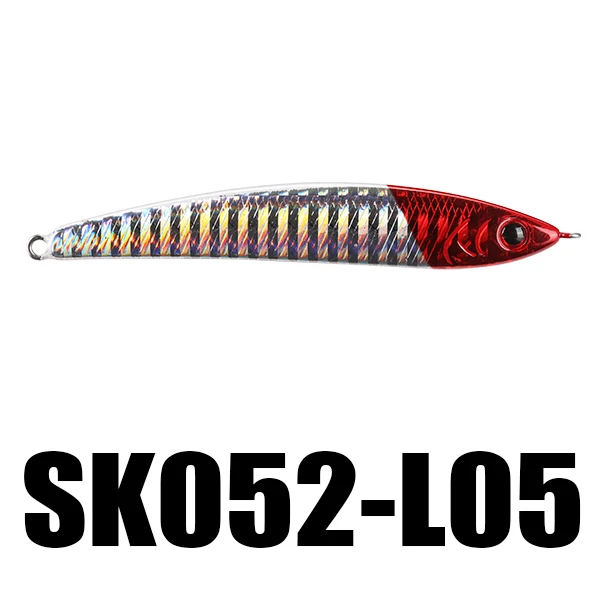 L05 1PC SeaKnight Тонущий Карандаш SK052 13,5 г 80 мм набор рыболовной приманки 8 шт. жесткая Приманка VMC крючок для глубокого дайвинга искусственная приманка рыболовные снасти - Цвет: L05 1PC