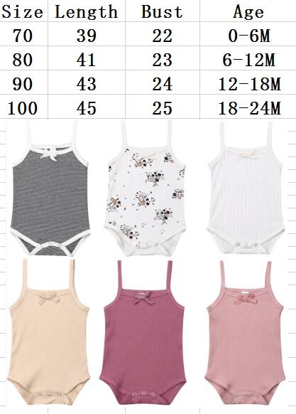 Комбинезон хлопковый для новорожденных без рукавов 3 шт./лот | Детская одежда и