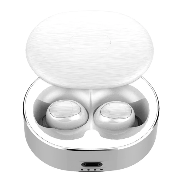 TB20 TWS мини беспроводные Bluetooth наушники с зарядной коробкой спортивные гарнитуры для iPhone Android для samsung Xiaomi huawei - Цвет: Белый