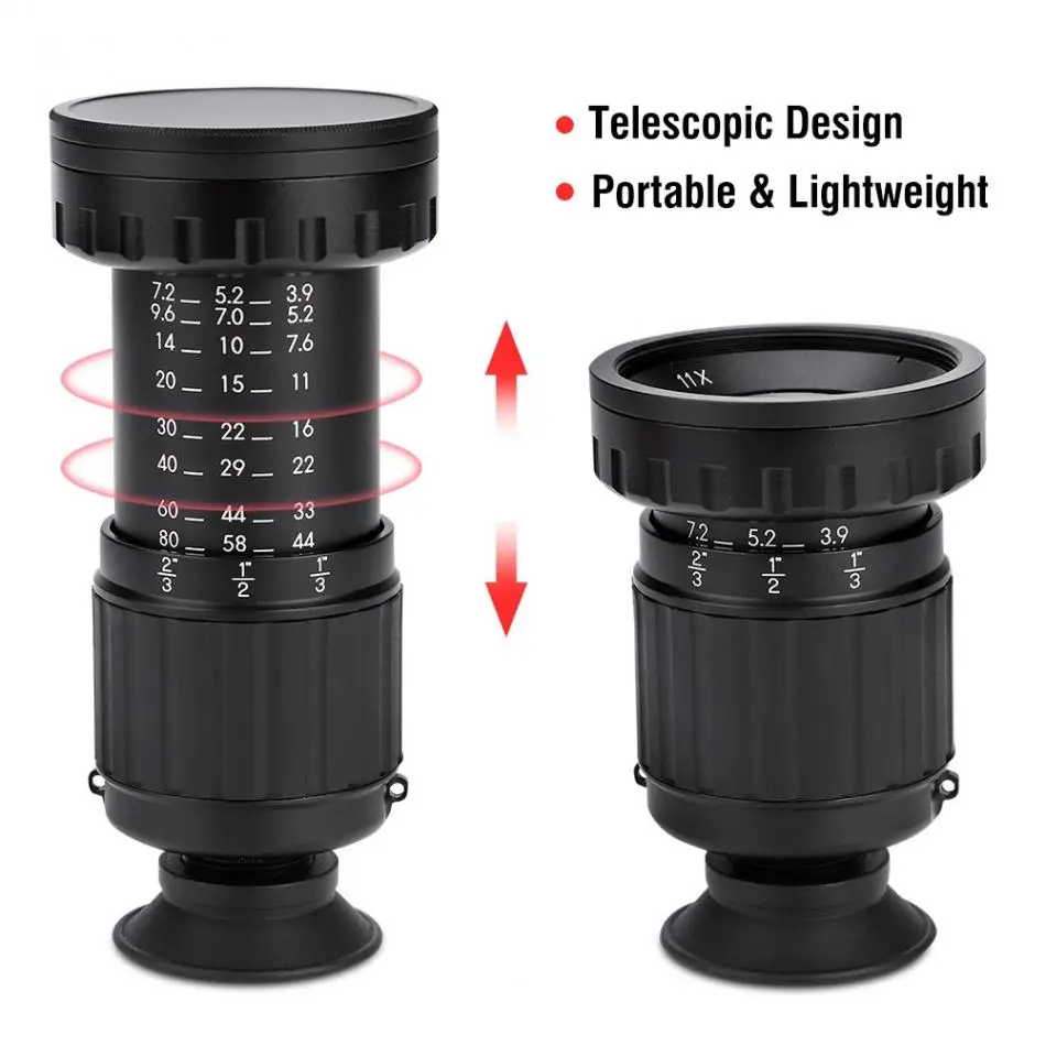 Профессиональный VD-11X микро режиссерская HD видоискатель сцены просмотра phototgarphy аксессуар директор оптический видоискатель