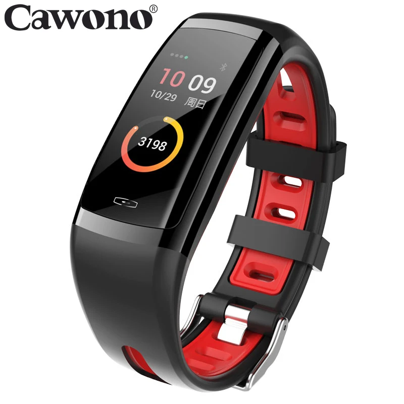 Cawono CW9 Bluetooth Smart Браслет Спорт монитор сердечного ритма Фитнес трекер умный Для