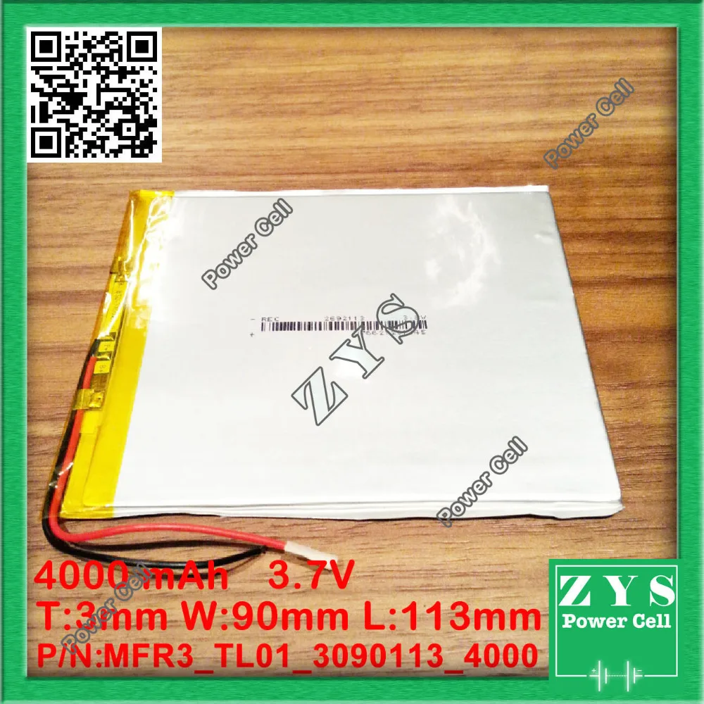 1 шт. Литий ионная батарея 3 7 v 3800mAh аккумуляторная 3800 mah Размер: 3x92x105mm|3.7v li-ion rechargeable