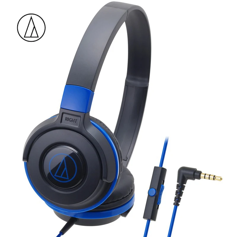 Оригинальные Игровые наушники Audio Technica с креплением на голову и проводным