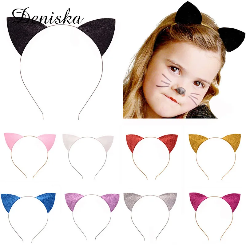 Stylish Girls Cat Ears Headband Hairband Sexy Self Photo Prop Hair Band Accessories Headwear Party | Детская одежда и обувь