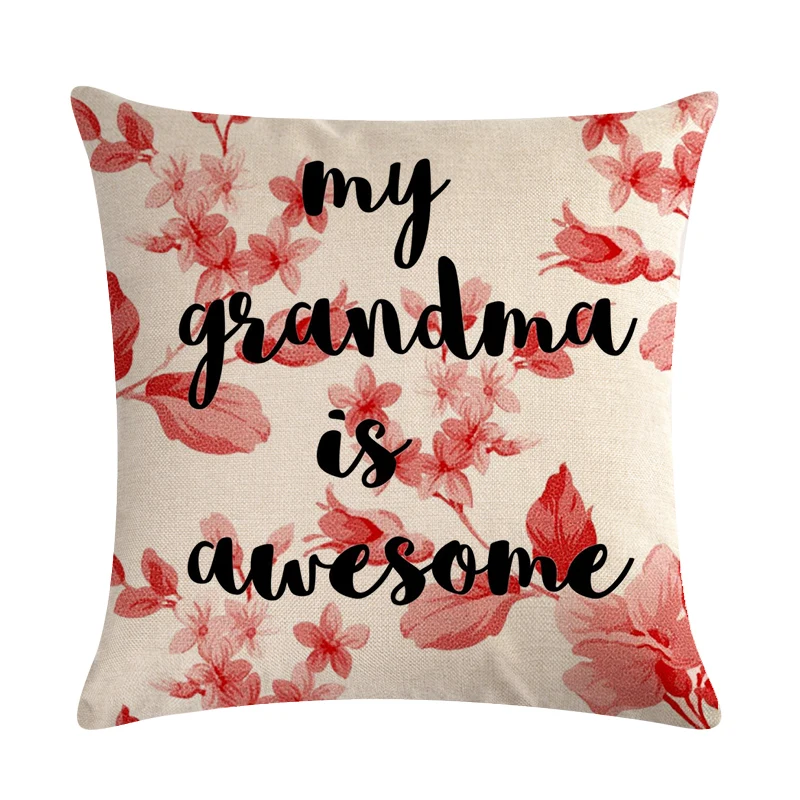 45*45 см простой английский лепестковый фон с узором чехол для подушки украшение