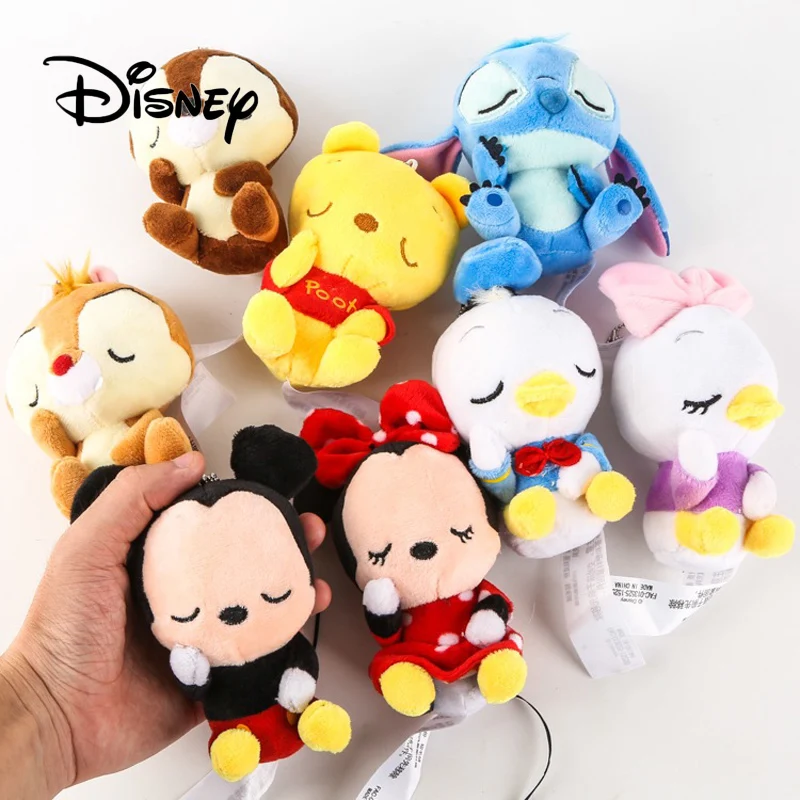 Disney Q версия плюшевые игрушки Микки Маус ручной кукольный сон Минни Винни чехол