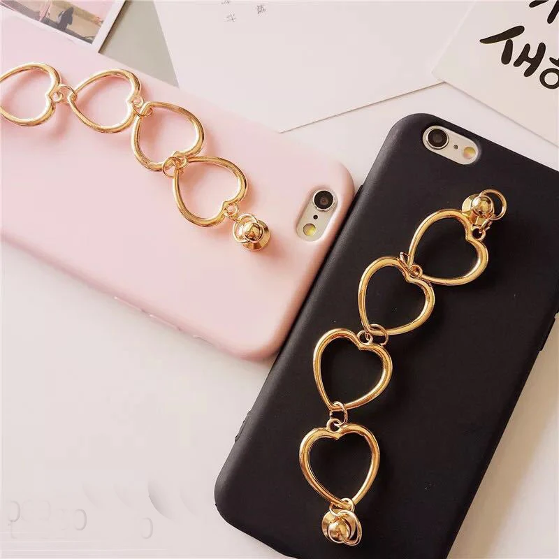 Imido Phone Cases for iPhone 6 Bling Luxury Case 6S 4.7 inch cover case love chain l181902 | Мобильные телефоны и