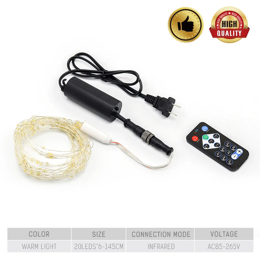 LED long Music string light 120LED remote Control multi-function lamp 85-265V Strip Light Holiday Decoratior | Лампы и освещение