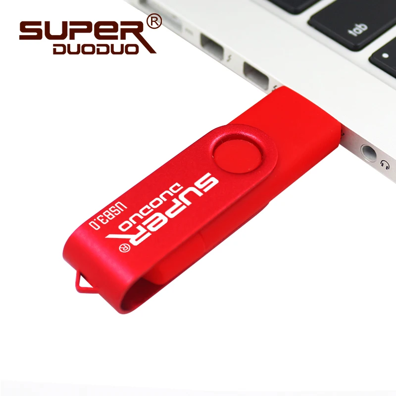 Сумасшедший горячей USB 3 0 OTG флеш накопитель 64Гб 128 ГБ красочный флешки 16 Гб