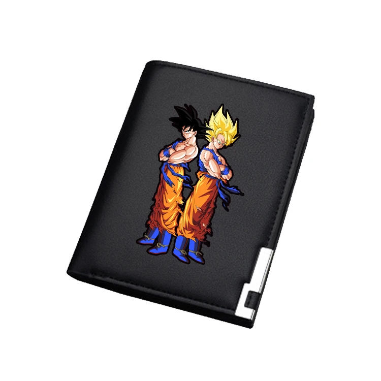 Высокое качество Новинка DRAGON BALL Goku Черный Длинный кошелек с принтом из искусственной кожи кошелек аниме ID держатель для карт модная женская сумка для денег