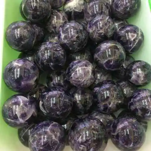 

1pcs Natural Dream Amethyst Crystal Sphere Ball Quartz Healing Collection