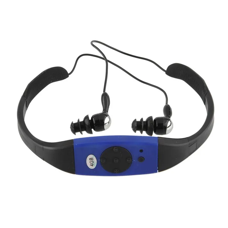 IPX8 музыкальный плеер 8 ГБ водонепроницаемые спортивные MP3 плавание с FM радио