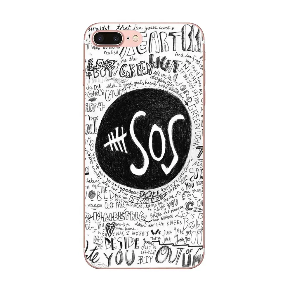 Новый дизайн 5 Seconds Of Summer Sos для LG G4 G5 G6 K4 K7 K8 K10 2017 V10 V20 V30 стилусы Nexus 5X G2 G3 мини дух