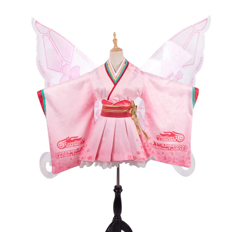 Мику VOCALOID, костюм для косплея GSC Мику-гонщик кимоно костюм для косплея платье для женщин