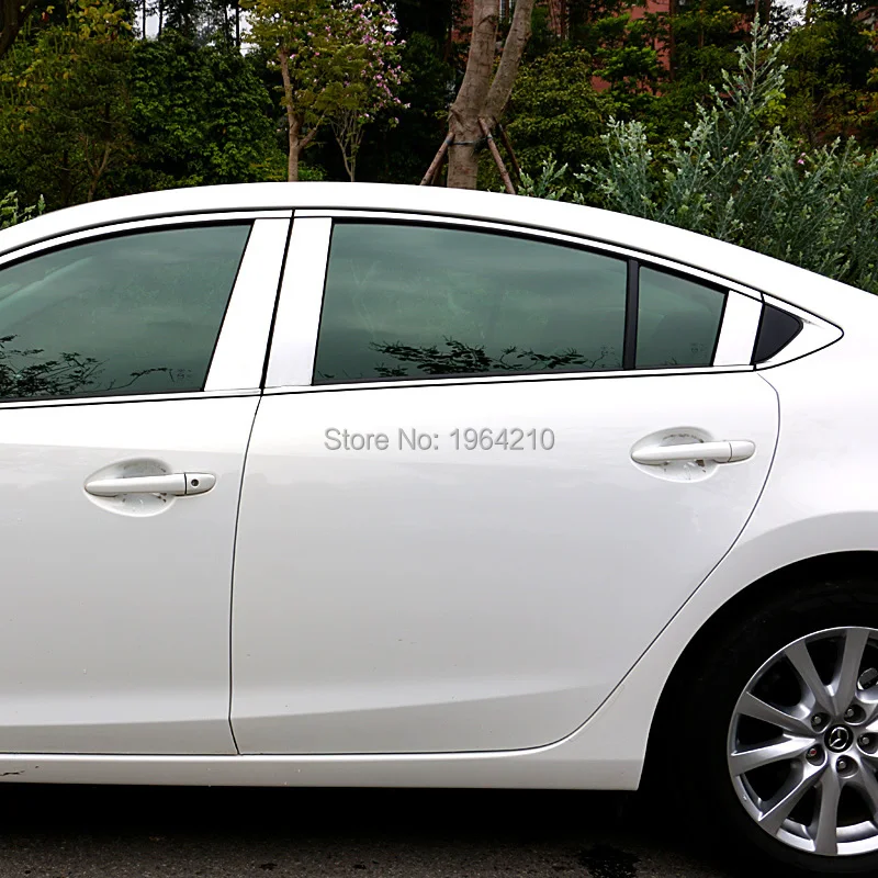 Автомобильные аксессуары из нержавеющей стали B + C центральный столб Защитная