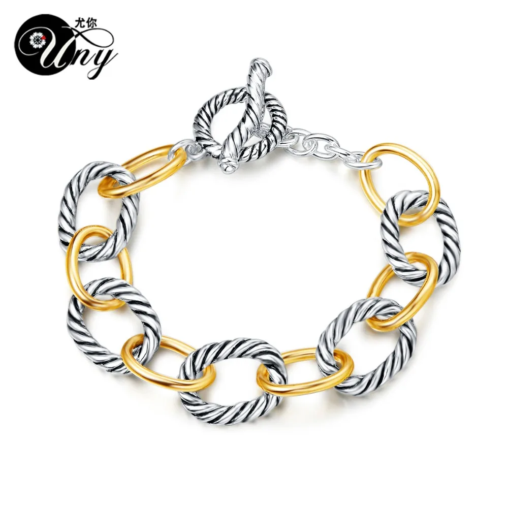 UNY Bracelet Designer Brand David Inspired Bracelets Antique Women Jewelry Cable Wire Vintage Christmas Gifts | Украшения и