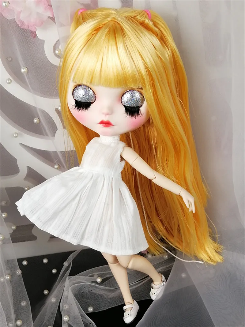 Милая и милая кукла BJD с волосами и одеждой 1/6 30 см Blyth девушка тело шарнир Кукла с макияж Горячая подарок на день рождения для девочек