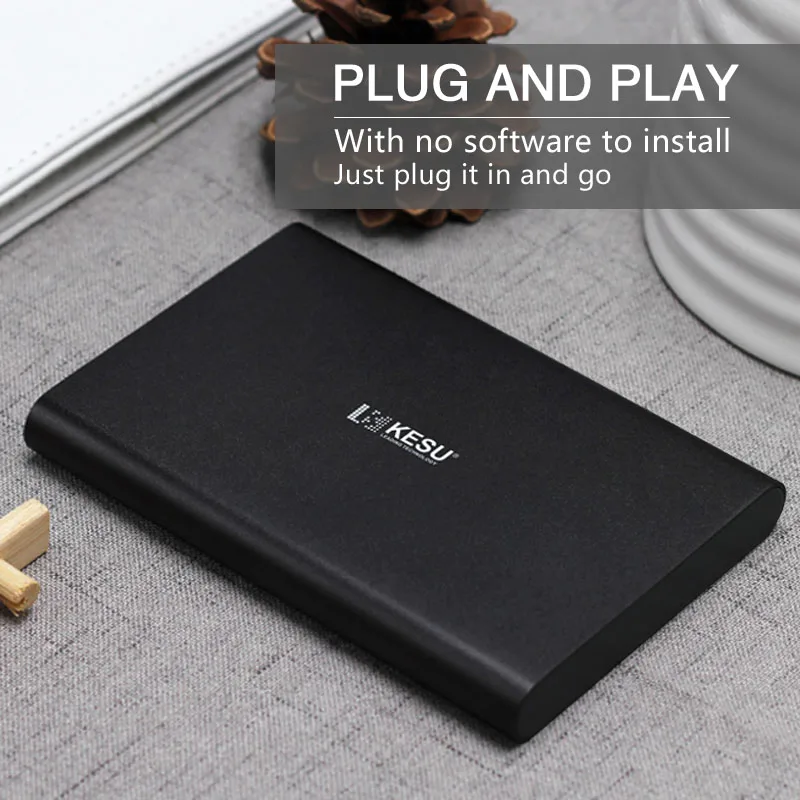Портативный внешний жесткий диск KESU 2,5, USB3.0, 500 Гб, 750 Гб, 320 ГБ, 250 ГБ, 160 Гб, 120 ГБ, внешний жесткий диск HD Externo forMac/PC