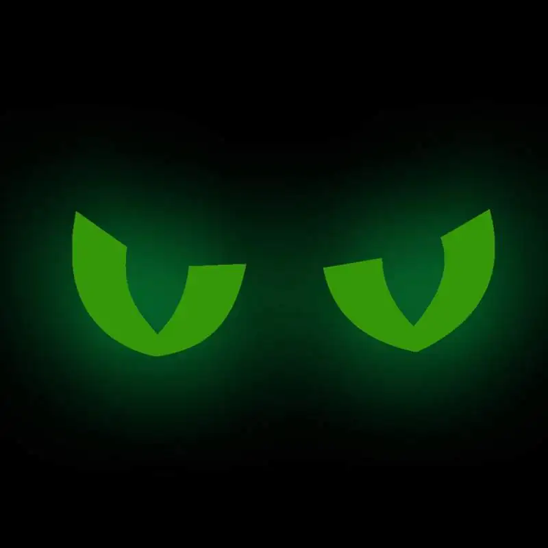 Товары для дома Хэллоуин наклейки на стену светящиеся ПВХ дьявольские глаза