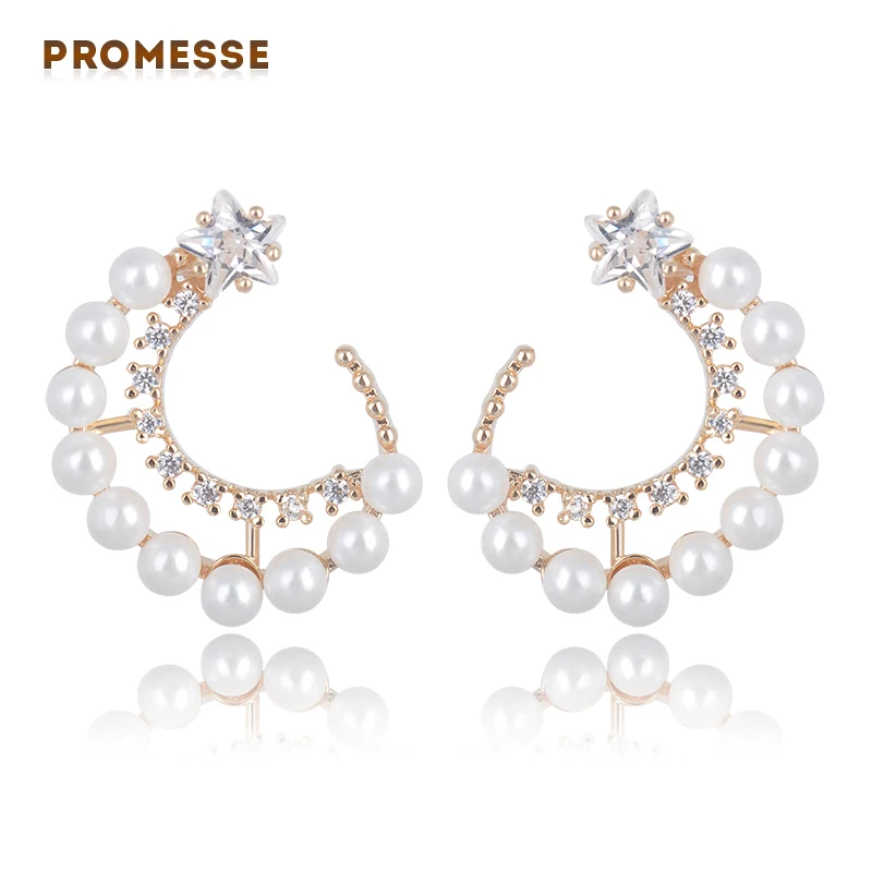 Серьги гвоздики GLE5262 женские в Корейском стиле изысканные серьги форме