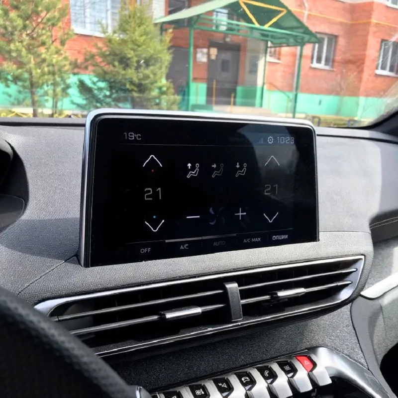 Для peugeot 3008 5008 3008GT 4008 аксессуары Защитная пленка для экрана автомобиля gps навигация Закаленное стекло протектор