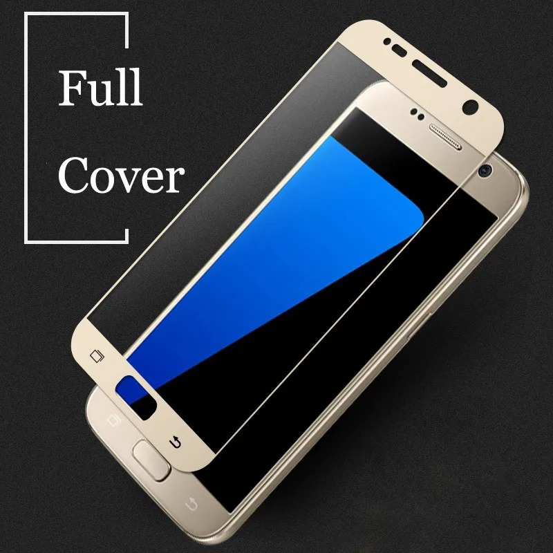 Для samsung Galaxy S7 закаленное стекло экрана протектор 9H Защитная пленка для S 7 sm-g930f G930FD G930W8 пленки для мобильных телефонов glas
