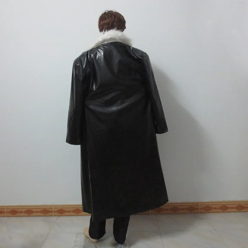 Женский костюм для косплея крокодил черный топ + брюки жилет рубашка шарф на