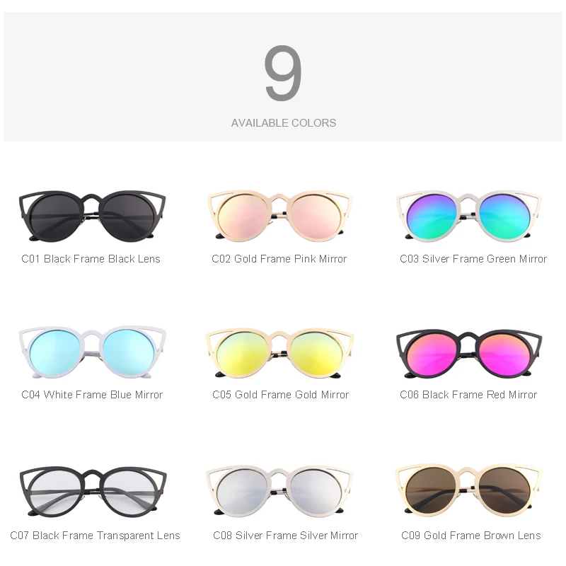 Женские солнцезащитные очки кошачий глаз MERRYS брендовые дизайнерские в