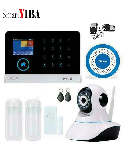 Система сигнализации SmartYIBA 3G охранная сигнализация с поддержкой Wi Fi управлением