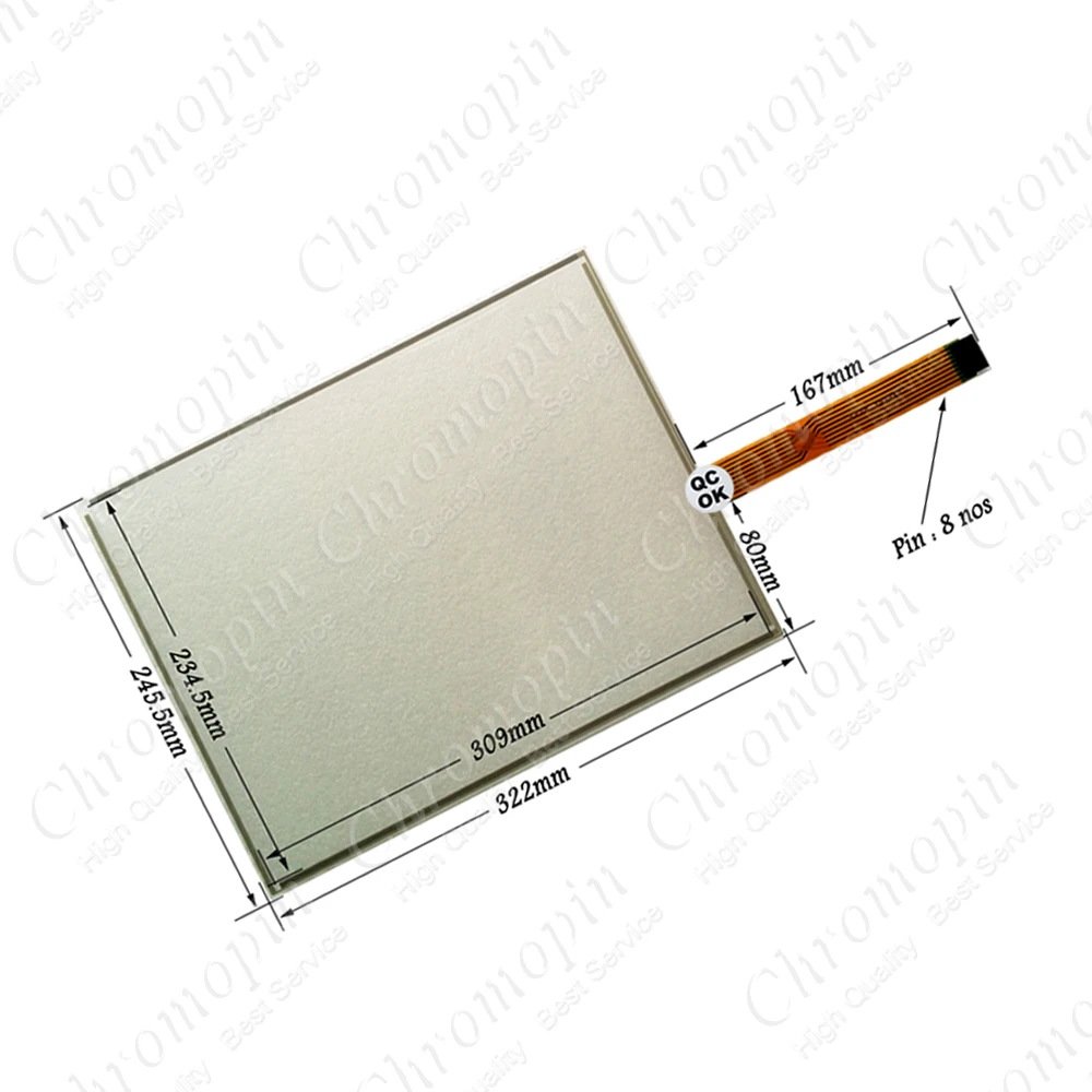 Touch panel screen for AB 6181F-15TSXP 6181F-15TPXPDC 6181F-15TPXPSS PanelView Plus CE 1500 | Компьютеры и офис