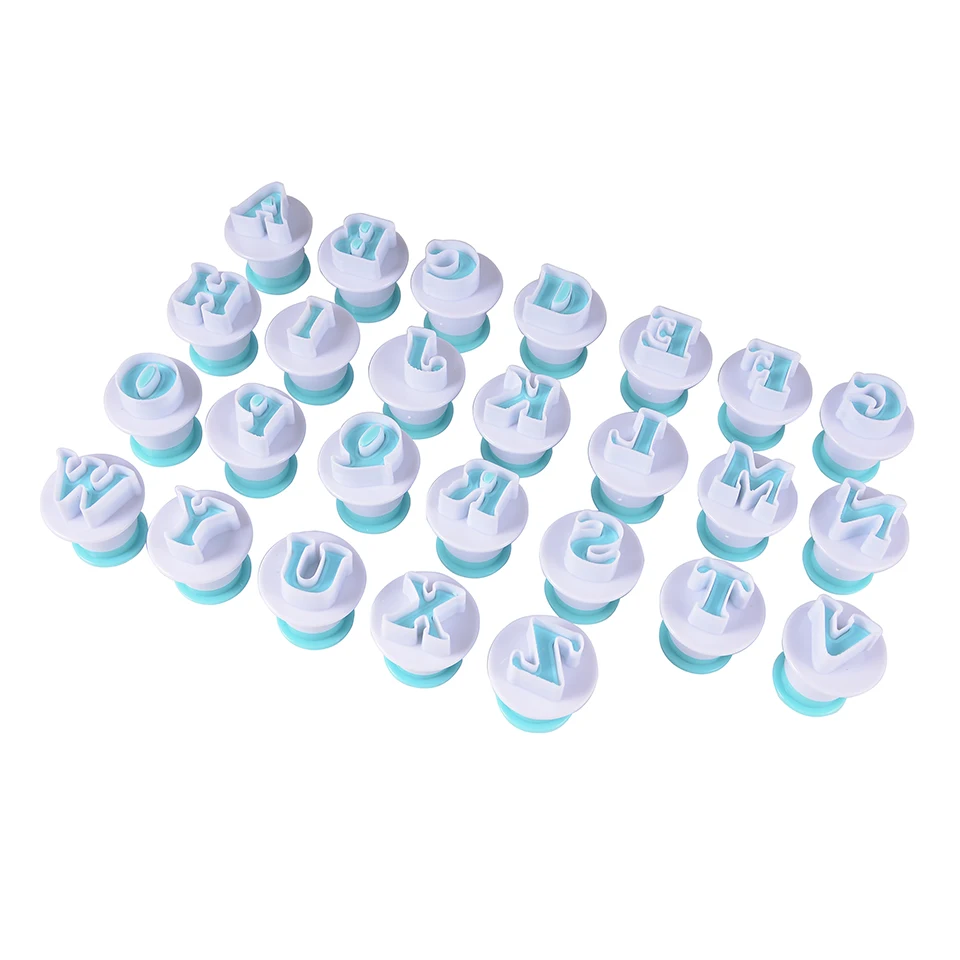 Transhome 26 шт. набор для выпечки буквы алфавита цифры помадка торт/бисквит/форма