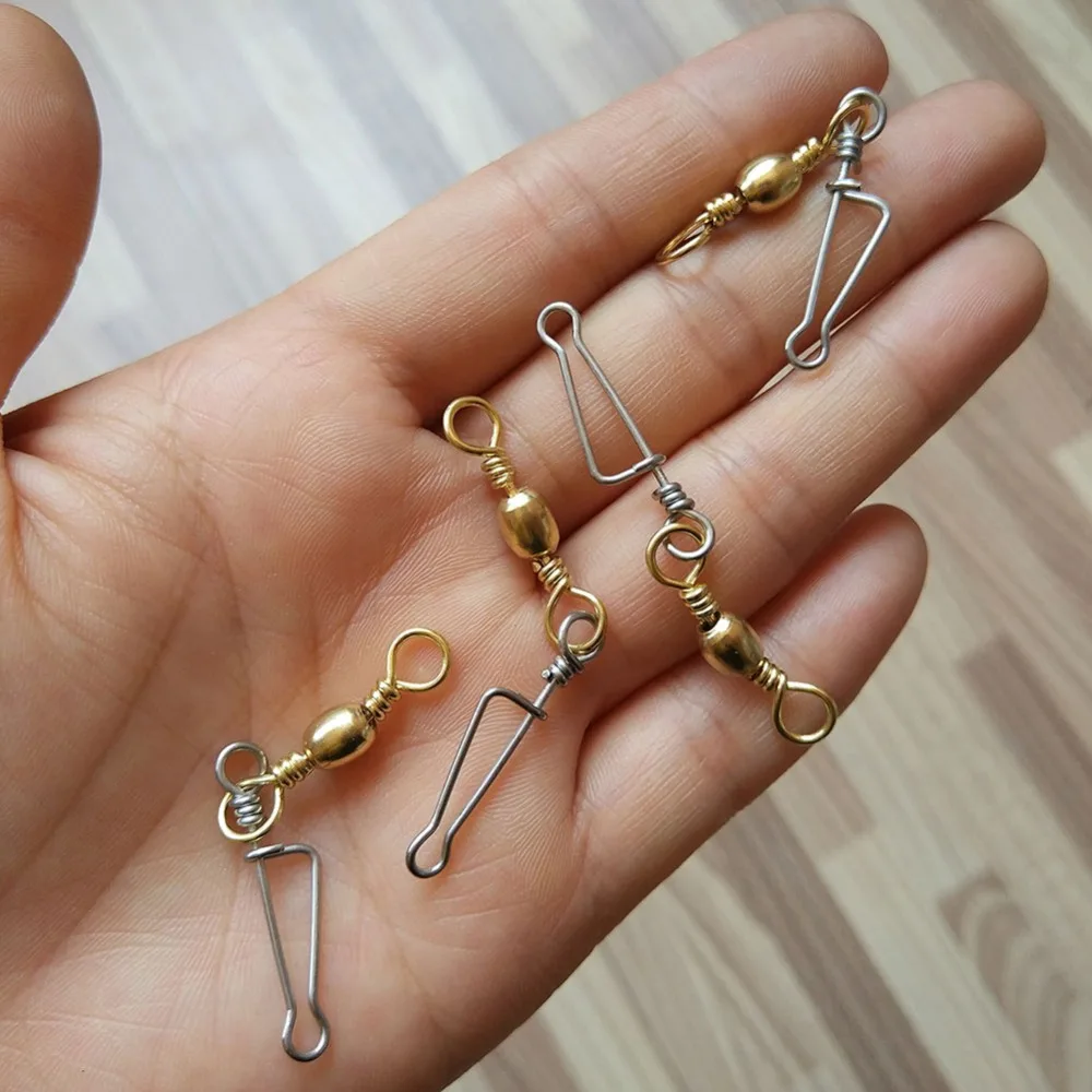 INFOF 20 шт./лот вертлюг с кнопкой Italinan для ловли карпа рыболовные снасти рыболовный