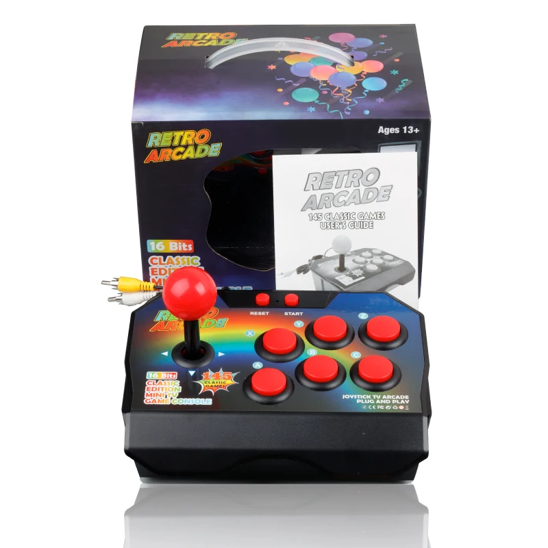 AV выход 16 бит Ретро видео игровая консоль встроенный 145 мини Bittboy портативная игра Классический Портативный ТВ игровой плеер лучший подарок