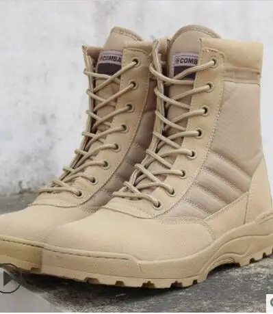 

2018 new Military leather boots for men Combat bot Infantry tactical boots askeri bot army bots army shoes