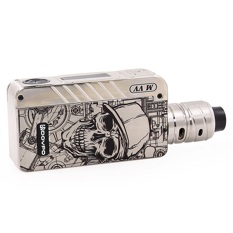 Оригинальный электронный Cigerette комплект DOVPO MVV поле Mod флагман издание M VV 18650 Vape Sapor