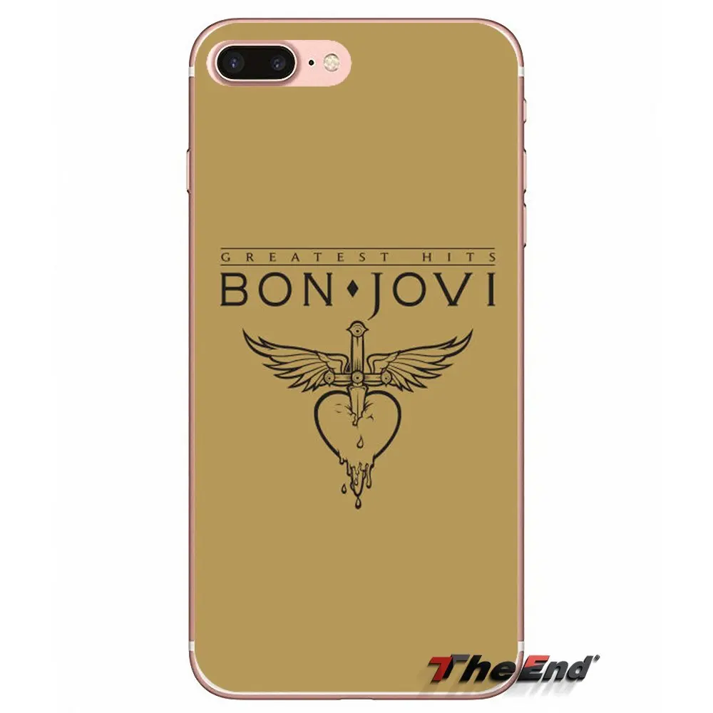 Чехол с логотипом Bon Jovi Rock Band Fly Wings для Huawei G7 G8 Ascend P7 P8 P9 Lite Honor 4C 5X 5C 6X Mate 7 8 9 Y3 Y5 Y6 II Pro |